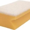ARCORA Profi Griffvliesschwamm Gelb-Weiß 150X70X45mm, 10 Stück