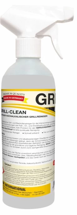 ARCORA Gebrauchsfertiger Hochalkalischer Grillreiniger GRILL-CLEAN, 1L
